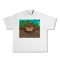Lunar Rock preview custom cactus and sunflowers leopard turquoise Urban Heavy Tee - Artiststas