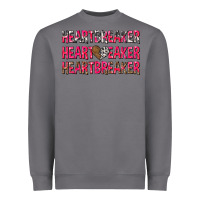 Storm heartbreaker with leopard and cowhide Heavyweight Sweatshirt - NancyCooperArtShop
