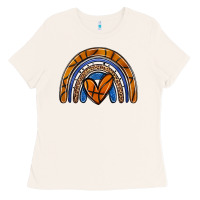 Bone basketball rainbow Ladies Tee - Zillion Design Studio