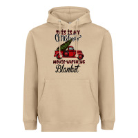 Mushroom This is My Christmas Movie Watching Blanket Heavyweight Hoodie - Bettercallsaul
