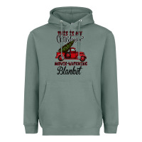 Sage This is My Christmas Movie Watching Blanket Heavyweight Hoodie - Bettercallsaul