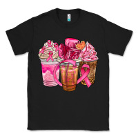 Black breast cancer coffee cups Classic Tee - NancyCooperArtShop