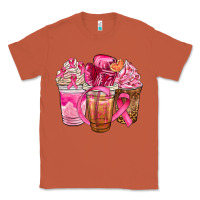 Copper breast cancer coffee cups Classic Tee - NancyCooperArtShop