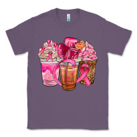 Lavender breast cancer coffee cups Classic Tee - NancyCooperArtShop
