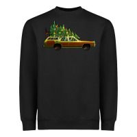 Black christmas vacation car Heavyweight Sweatshirt - Jasminsmagicworld