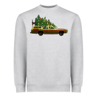 Heather Grey christmas vacation car Heavyweight Sweatshirt - Jasminsmagicworld