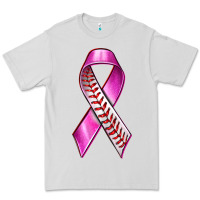Dove Grey Breast Cancer Ribbon Baseball Premium Tee - texasbilliewilder
