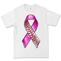 Breast Cancer Ribbon Baseball Premium Tee | Teevron