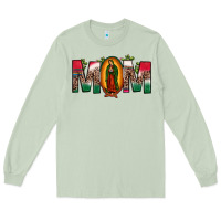 Matcha mexican flag our lady of guadalupe mom leopard Long Sleeve Tee - JahusDesignShop