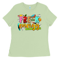 Matcha pre k energy Ladies Tee - texasbilliewilder