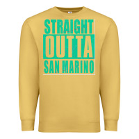 Antique Gold Straight Outta San Marino Premium Sweatshirt - Bettercallsaul