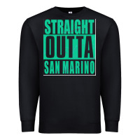 Black Straight Outta San Marino Premium Sweatshirt - Bettercallsaul