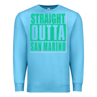 Ocean Blue Straight Outta San Marino Premium Sweatshirt - Bettercallsaul