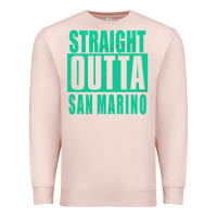 Pale Pink Straight Outta San Marino Premium Sweatshirt - Bettercallsaul