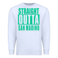 White Straight Outta San Marino Premium Sweatshirt - Bettercallsaul