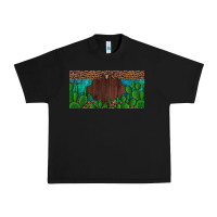 Black western cactus leopard and turquoise custom nametext license plate Urban Heavy Tee - Artiststas
