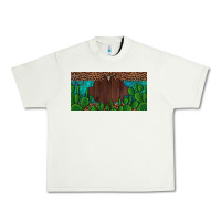 Pistachio western cactus leopard and turquoise custom nametext license plate Urban Heavy Tee - Artiststas
