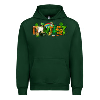 Forest Green St. Patrick's Day Dentist Urban Hoodie - CowGirlArtShop
