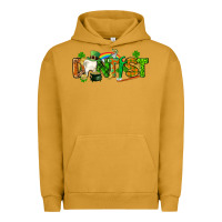 Pigment Peanut Butter St. Patrick's Day Dentist Urban Hoodie - CowGirlArtShop