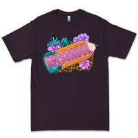 Plum hello preschool Premium Tee - RanaPortraitStore