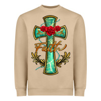 Cross Faith Heavyweight Sweatshirt | Teevron