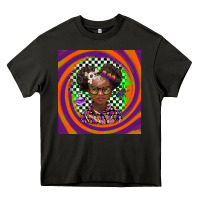 Asphalt halloween african girl Heavy Core Tee - BarkalooDesign