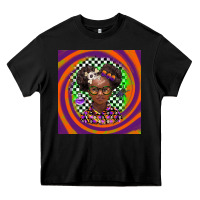 Black halloween african girl Heavy Core Tee - BarkalooDesign