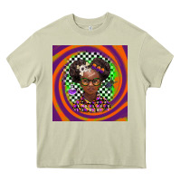 Mossy halloween african girl Heavy Core Tee - BarkalooDesign