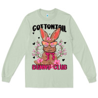 Matcha cottontail bunny club Long Sleeve Tee - MaliasSmallBusiness