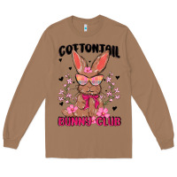 Toasted Coconut cottontail bunny club Long Sleeve Tee - MaliasSmallBusiness
