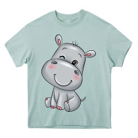 Arona hippo Heavy Core Tee - texasbilliewilder