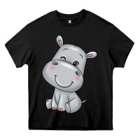 Black hippo Heavy Core Tee - texasbilliewilder