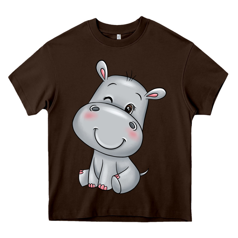 Hippo Heavy Core Tee by texasbilliewilder | Teevron