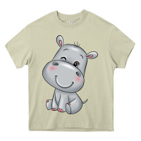 Mossy hippo Heavy Core Tee - texasbilliewilder