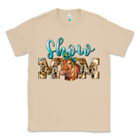 Mushroom Western Show Mom Red Angus Classic Tee - LillyAllenDesigns