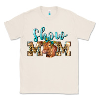 Natural Western Show Mom Red Angus Classic Tee - LillyAllenDesigns