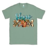 Sage Western Show Mom Red Angus Classic Tee - LillyAllenDesigns
