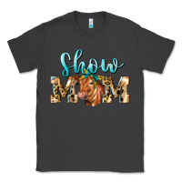 Smoke Western Show Mom Red Angus Classic Tee - LillyAllenDesigns
