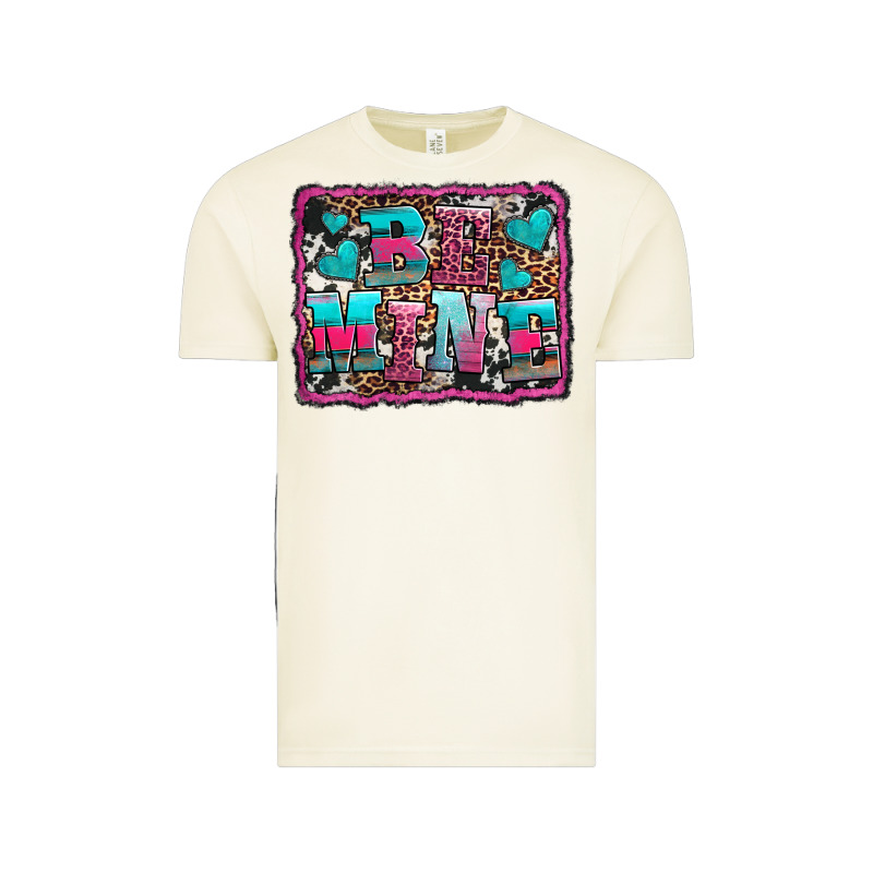 Be Mine Western Valentine's Day Vintage Tee by AdoDesignShop | Teevron