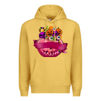 Antique Gold Personalized Girl Halloween Candy Premium Hoodie - texasbilliewilder