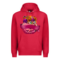Cardinal Personalized Girl Halloween Candy Premium Hoodie - texasbilliewilder