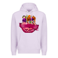 Lilac Personalized Girl Halloween Candy Premium Hoodie - texasbilliewilder