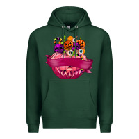Sports Green Personalized Girl Halloween Candy Premium Hoodie - texasbilliewilder