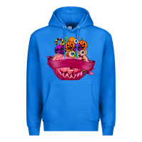 True Royal Personalized Girl Halloween Candy Premium Hoodie - texasbilliewilder