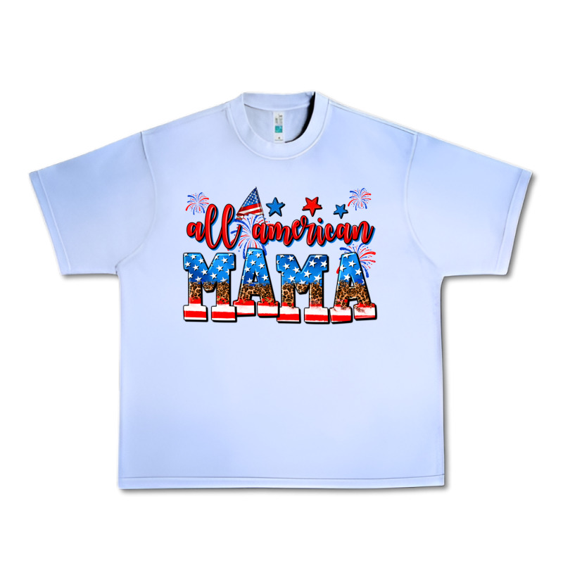 All American Mama Urban Heavy Tee by AdoDesignShop | Teevron