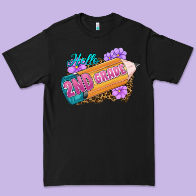 Hello 2nd Grade Premium Tee Designed By Ranaportraitstore