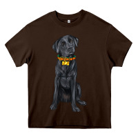 Labrador Retriever With Overflow Heavy Core Tee | Teevron