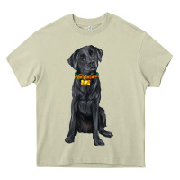 Mossy labrador retriever with overflow Heavy Core Tee - texasbilliewilder