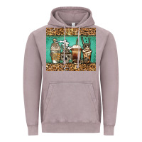 Vintage Zinc skeleton coffee cups Vintage Hoodie - Jasminsmagicworld