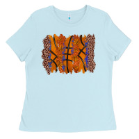 Baby Blue basketball brushstroke Ladies Tee - Zillion Design Studio